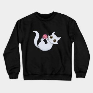 Mischievous kitty Crewneck Sweatshirt